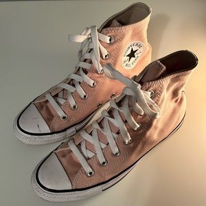 Pink Salmon Hightop Converse
